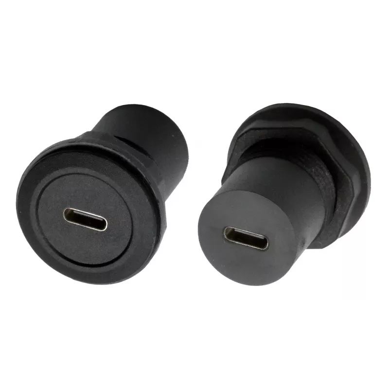 EXSYS EX-49214 adaptador de panel USB-C hembra a USB-C hembra, USB 3.2 Gen 1