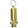 Aerotec válvula de seguridad de aire comprimido 1/2 pulgadas, 10 bar, latón 9049104