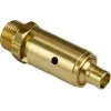 Aerotec válvula de seguridad de aire comprimido 1/2 pulgadas, 10 bar, latón 9049104