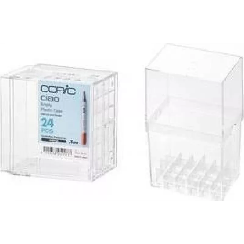 COPIC expositor de acrílico para 24 rotuladores Ciao, transparente, vacío 22075D24