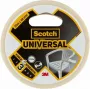 3M Scotch cinta universal 2000 blanca 48 mm x 25 m, 6 rollos – cinta de película de PE multiusos para agrupar, fijar, reparar y sellar 7100205295