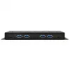 EXSYS EX-1247HMVS hub industrial USB 3.2 Gen 2 de 7 puertos con montaje en carril DIN