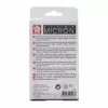 SAKURA Pigma Micron set de rotuladores finos, 8 piezas, negro, varios tamaños de punta de 0,15 mm a pincel POXSDK8
