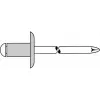 GESIPA remache ciego 4,0 x 12,0 mm aluminio/acero cabeza grande - 500 uds. (1454097)