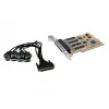 EXSYS EX-41088 tarjeta PCI serie RS-232 de 8 puertos con chipset FTDI