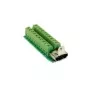 EXSYS EX-49065 Adaptador HDMI conector hembra de 19 pines a terminal block de 20 pines