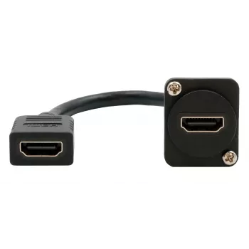 EXSYS EX-49163 adaptador de cable HDMI tipo D, hembra a hembra, 20 cm