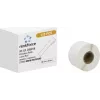 Renkforce RF-6027840 Rollo de etiquetas, compatible con DYMO 99018, 190 x 38 mm, papel, blanco, 110 etiquetas, adhesivo permanente