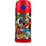 THERMOS FUNTAINER botella isotérmica con pajita, Disney Mickey, 0,35 L, acero inoxidable, tapa de PP 4113.411.035