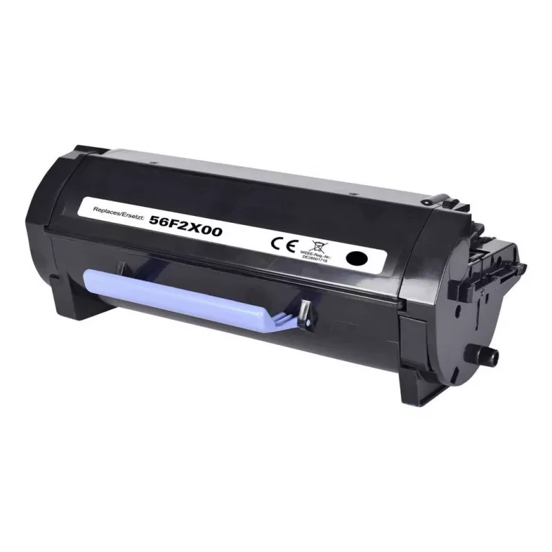 Renkforce RF-6131502 cartucho de tóner negro compatible para Lexmark 56F2X00, 20.000 páginas