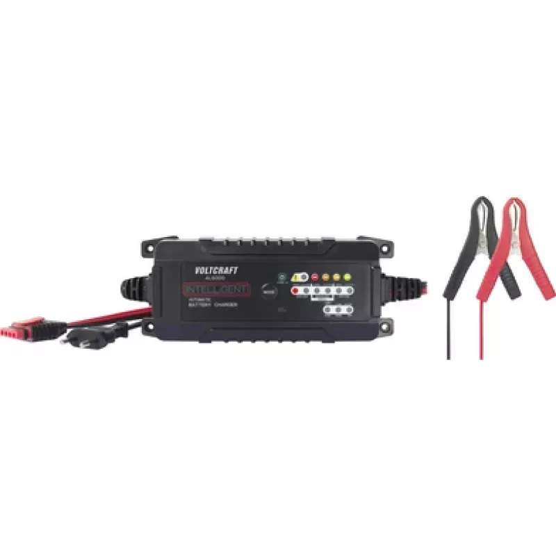 Voltcraft AL6000 VC-16015910 cargador de baterías automático 6/12 V 6 A IP65 impermeable