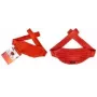 DEFLECTO DEFHPLBW cinturón de termoterapia de microondas para la zona lumbar con relleno de semillas de lino