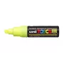 POSCA PC-8K J Fluo rotulador de pigmento amarillo neón punta biselada, 8,0 mm de grosor de trazo, 1 ud.