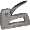 C.K Tools Grapadora de alta resistencia para grapas de 6-14 mm, aluminio fundido a presión, mango bimaterial 496001