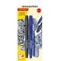 Faber-Castell Eberhard Faber Erase it! Bolígrafo de gel, 0,7 mm, azul, Action Set, blíster 582103