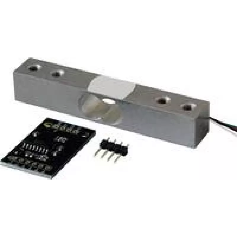 JOY-IT DEBO HX711-20 módulo ADC de 24 bits con célula de carga de 20 kg para medición de peso SEN-HX711-20