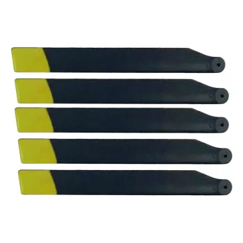Amewi Set de palas de rotor principal amarillas para MD500E/H145 (057-25334-26)