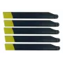 Amewi Set de palas de rotor principal amarillas para MD500E/H145 (057-25334-26)