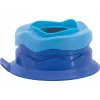 Faber-Castell Eberhard Faber WINNER Vaso para agua de silicona azul con soporte para pinceles de plástico reciclado 579936