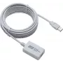 EXSYS EX-1401 cable alargador activo USB 2.0 de 5m conector USB-A macho a hembra con regeneración de señal