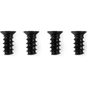 Alphacool tornillos para ventilador set de 4 5x10mm negro (10325)