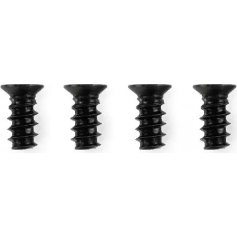Alphacool tornillos para ventilador set de 4 5x10mm negro (10325)