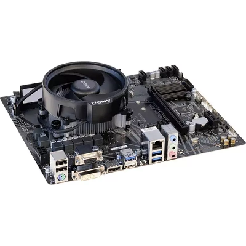 Renkforce placa base Micro-ATX AMD Ryzen 5 5600 GT con CPU AS00090
