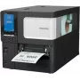 Toshiba BX410T-GS02-QM-S impresora industrial de códigos de barras, 203 dpi, transferencia térmica/térmica directa, USB y LAN, LCD color, Near Edge, A-BRID OS 18221169006