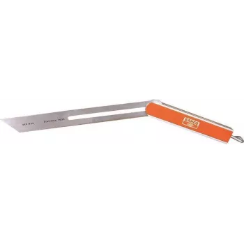 Bahco 9574-300 Falsa escuadra 300 mm hoja de acero inoxidable mango de palo rosa