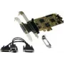 EXSYS EX-44344 Tarjeta PCI-Express Multi-I/O 2S/2P con cable Octopus, RS232 y IEEE1284