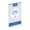 EUROPEL Expositor de mesa económico DIN A5, de doble cara, poliestireno, transparente 351006
