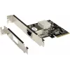 EXSYS EX-6061-2 Adaptador de red Dual 10GbE PCIe x4 Low-Profile
