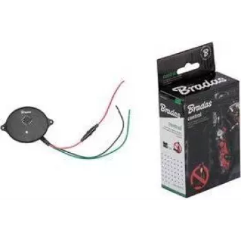 Bradas CTRL-AN201B Repelente ultrasónico de ratones y martas para batería de vehículo de 12V, negro