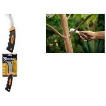 Bradas cuchillo de jardín universal, 70 mm hoja de acero inoxidable, 220 mm longitud total, 1 unidad (AK-KN0010)