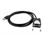 EXSYS EX-1311-2IS adaptador USB 2.0 a RS-232 serie con chipset FTDI FT232RL, 921,6 Kbps, conector DB9, cable de 0,8 m