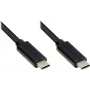 EXSYS EX-K1585-0.2 cable USB-C 0,2 m, USB 3.2 Gen 1, negro