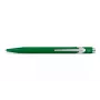 Caran d'Ache 849 Classic Line bolígrafo, verde, tinta azul, Medium 849.210
