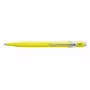 Caran d'Ache 849 PopLine Fluo bolígrafo, amarillo fluorescente, tinta azul, Medium 849.470