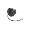 Neutrik SCF tapa protectora antipolvo para conectores de chasis tamaño D (negro)