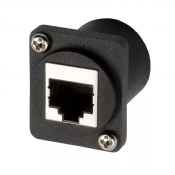 EXSYS EX-49150 adaptador tipo D RJ45 hembra a hembra, CAT.5e