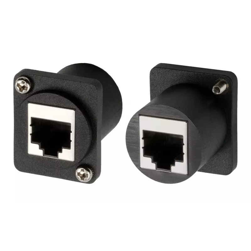 EXSYS EX-49150 adaptador tipo D RJ45 hembra a hembra, CAT.5e