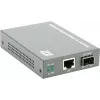 KTI Networks KGC-300 convertidor de medios Gigabit Ethernet, RJ45 a SFP, multimodo/monomodo