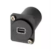 EXSYS EX-49168 adaptador de montaje tipo D Mini DisplayPort hembra a hembra