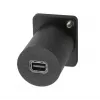EXSYS EX-49168 adaptador de montaje tipo D Mini DisplayPort hembra a hembra