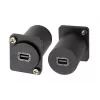EXSYS EX-49168 adaptador de montaje tipo D Mini DisplayPort hembra a hembra