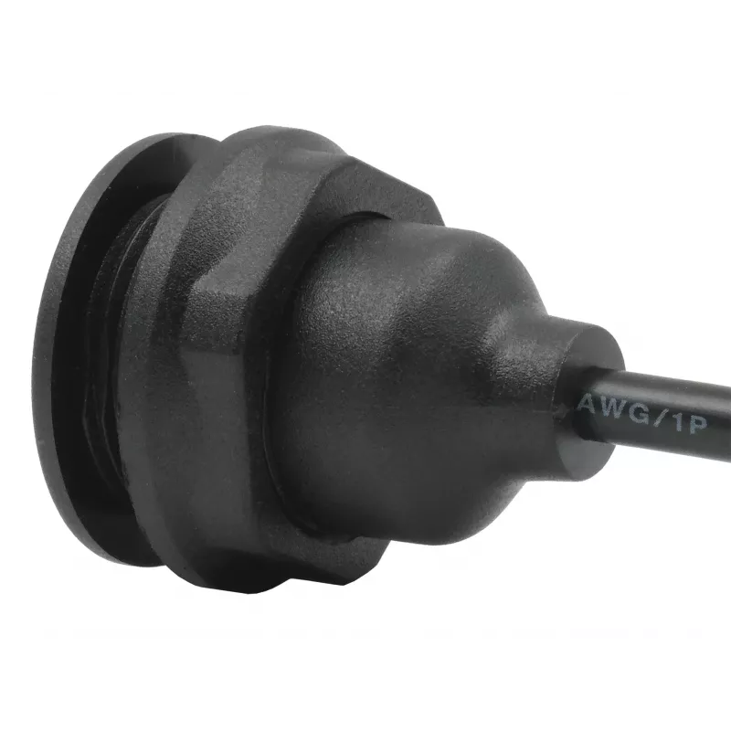 EXSYS EX-49222 cable adaptador de montaje en panel USB-C, USB 3.2 Gen 2, 10Gbps, 100W PD, 30cm