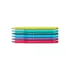 CARAN D'ACHE Fibralo Kawaii Monsters rotuladores de fibra, set de 6, base agua, tinta soluble en agua, uso en seco o húmedo (185.801)