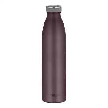 THERMOS TC Bottle botella isotérmica 0,75 L, acero inoxidable de doble pared, aislamiento al vacío, sin BPA, color burdeos mate 4067.301.075