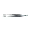 C.K Tools T2364 pinzas industriales 120 mm acero inoxidable punta fina recta antimagnéticas resistentes a los ácidos
