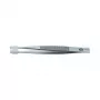 C.K Tools T2364 pinzas industriales 120 mm acero inoxidable punta fina recta antimagnéticas resistentes a los ácidos
